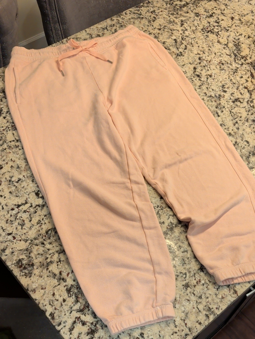 Aerie Cozy Women's Peach Colored  Drawstring Joggers